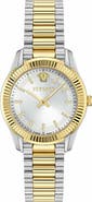 Versace Apodis Two-Tone Bracelet Watch, 34mm