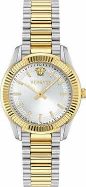 Versace Apodis Two-Tone Bracelet Watch, 34mm