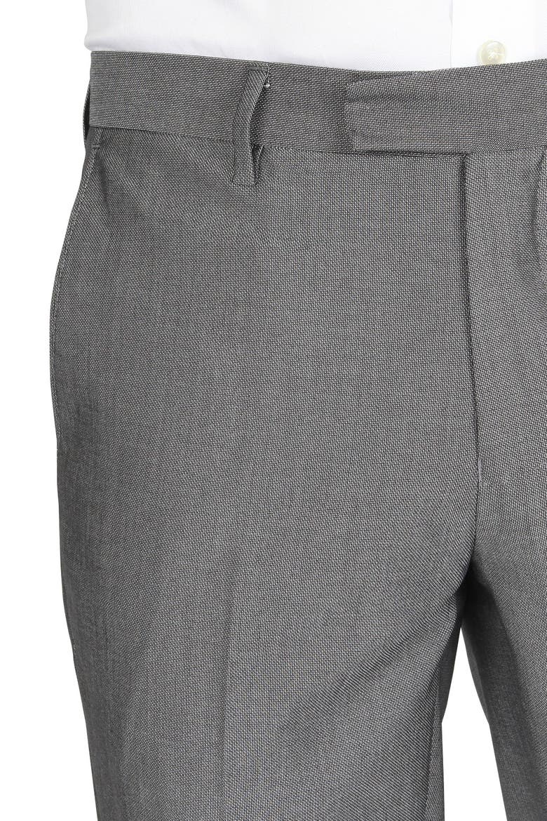 Solid Two Button Notch Lapel Slim Fit Suit, Alternate, color, GREY