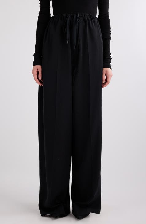 Balenciaga pants womens black online