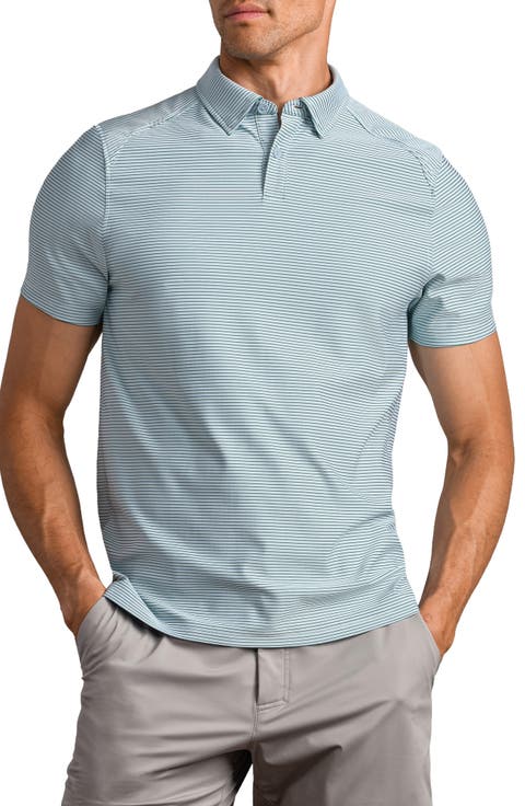 Commuter Stripe Performance Polo