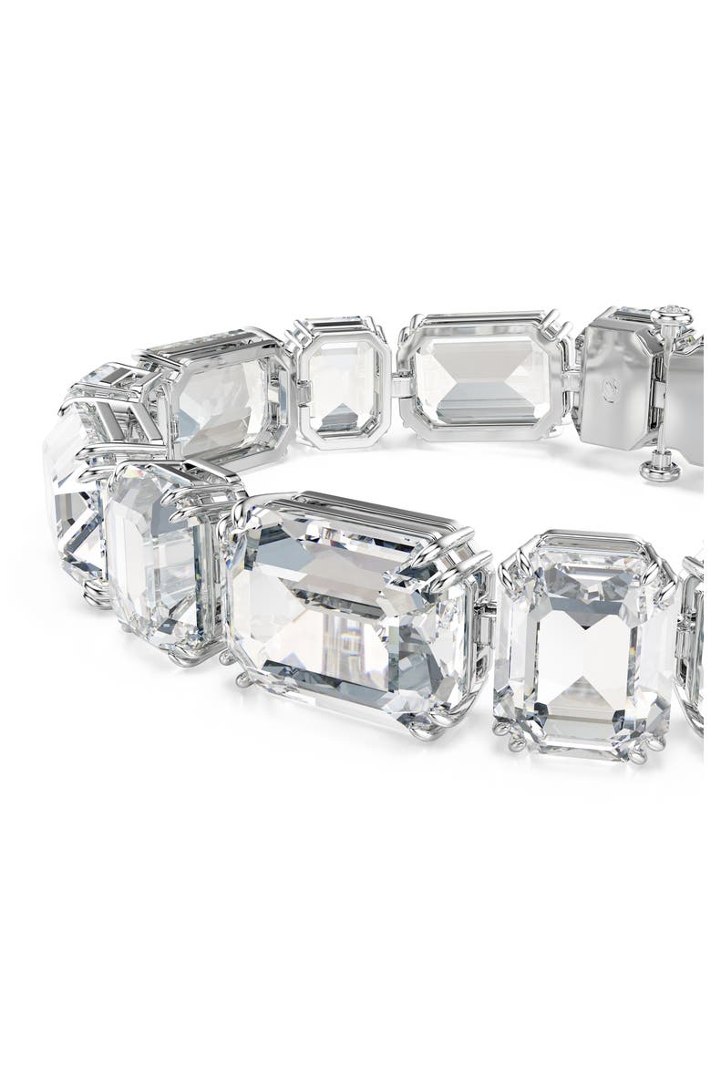Millenia Crystal Bracelet, Alternate, color, WHITE