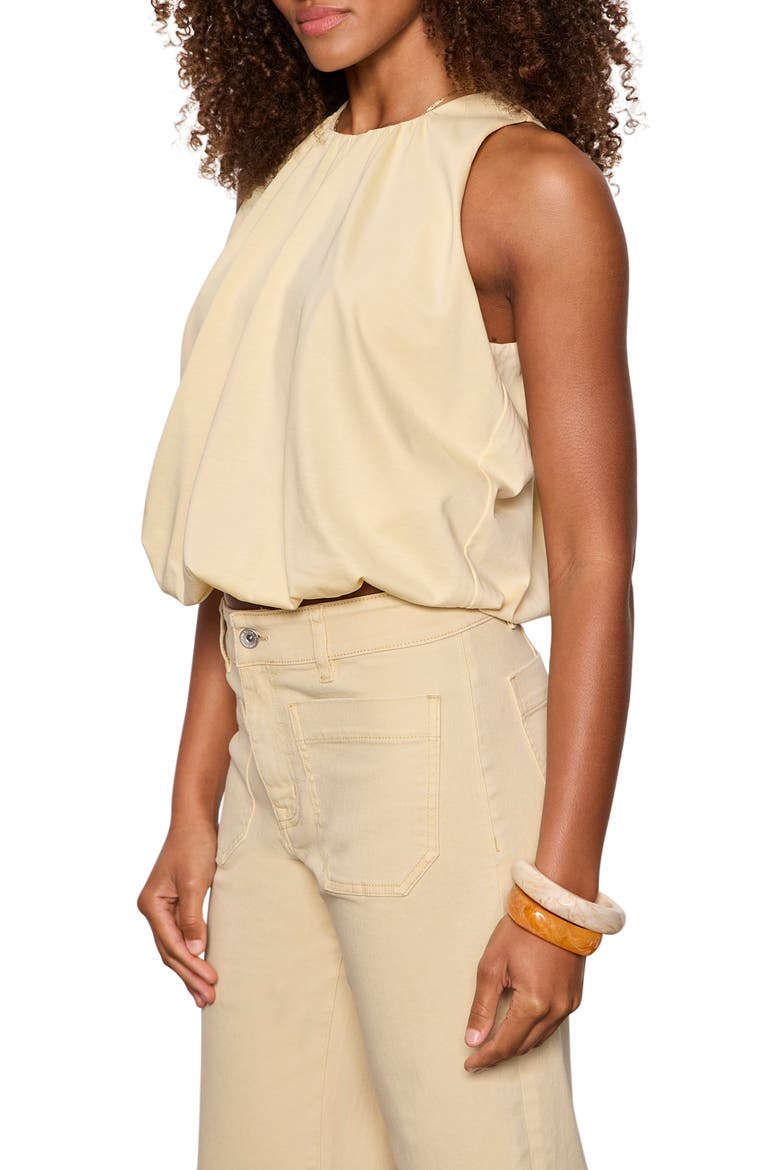 Retreat Bubble Tank Top, Alternate, color, BANANA YELLOW