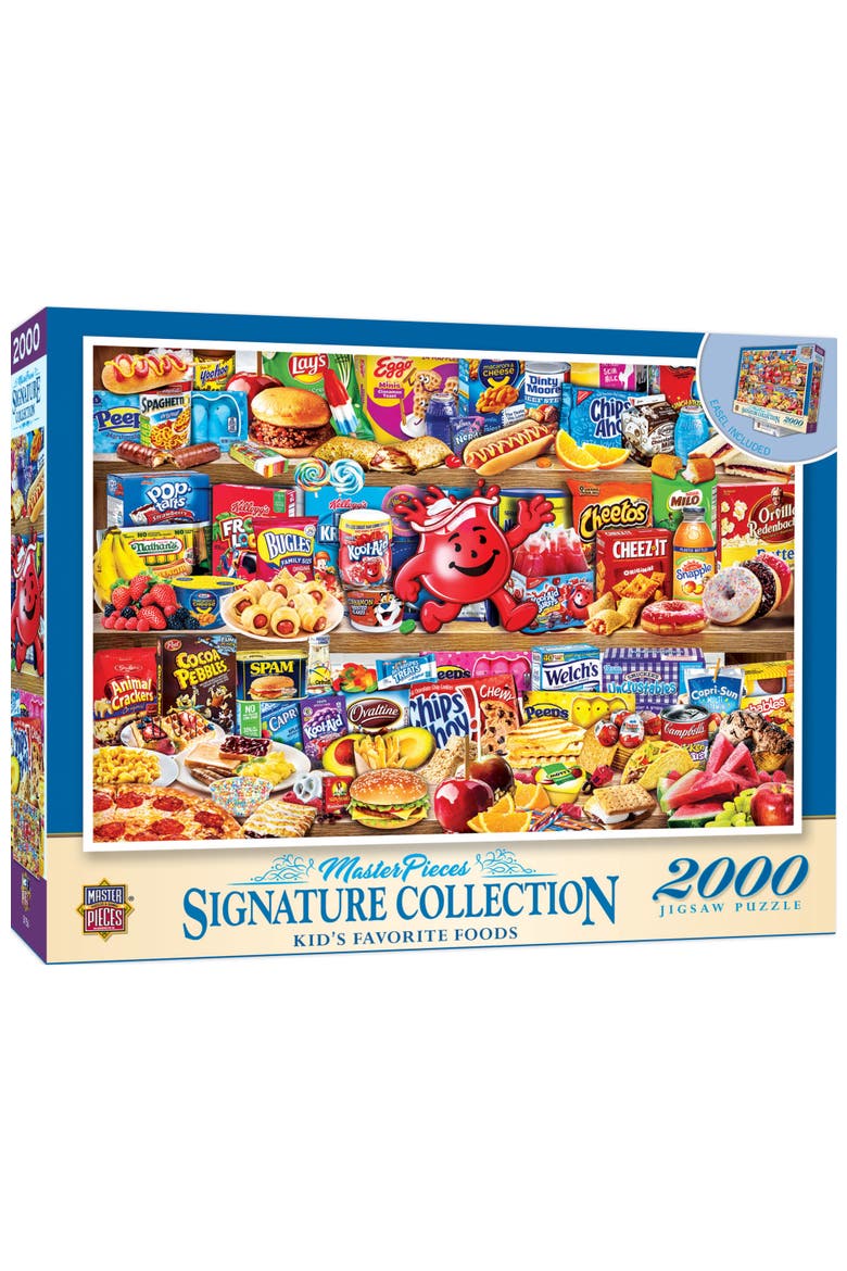 Kids' Favorite Foods 2000 Piece Puzzle, Main, color, Multicolor
