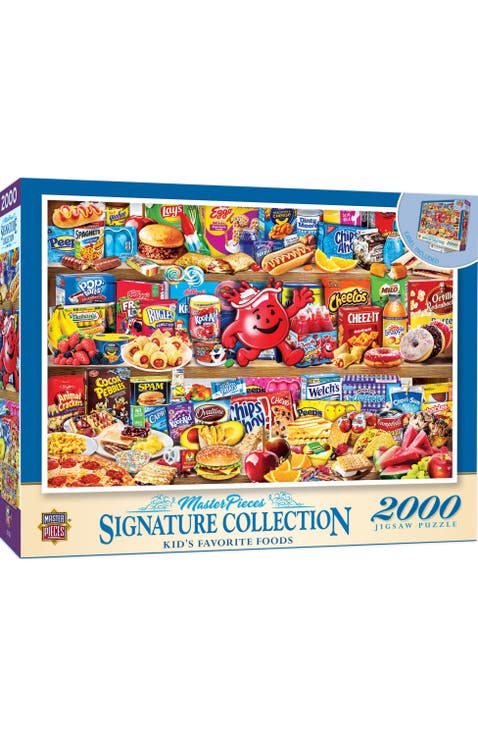 Kids' Favorite Foods 2000 Piece Puzzle