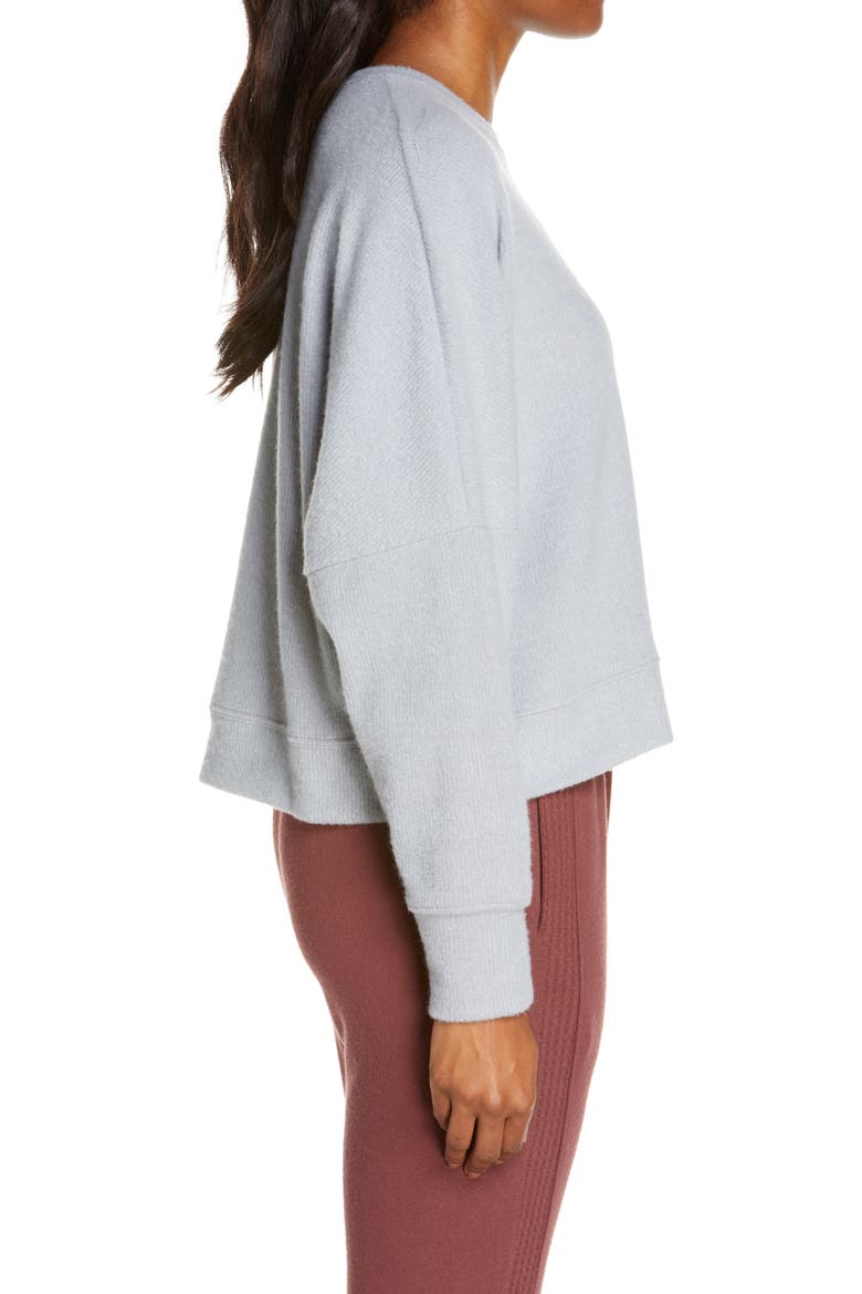 Manila Lounge Top, Alternate, color, HEATHER GREY