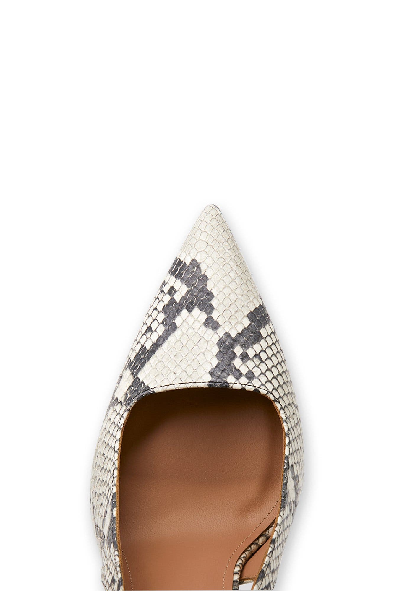Leila Snake Print Slingback Heel, Alternate, color, Snakeprint