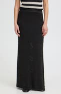 ICHI Maxi Sweater Skirt