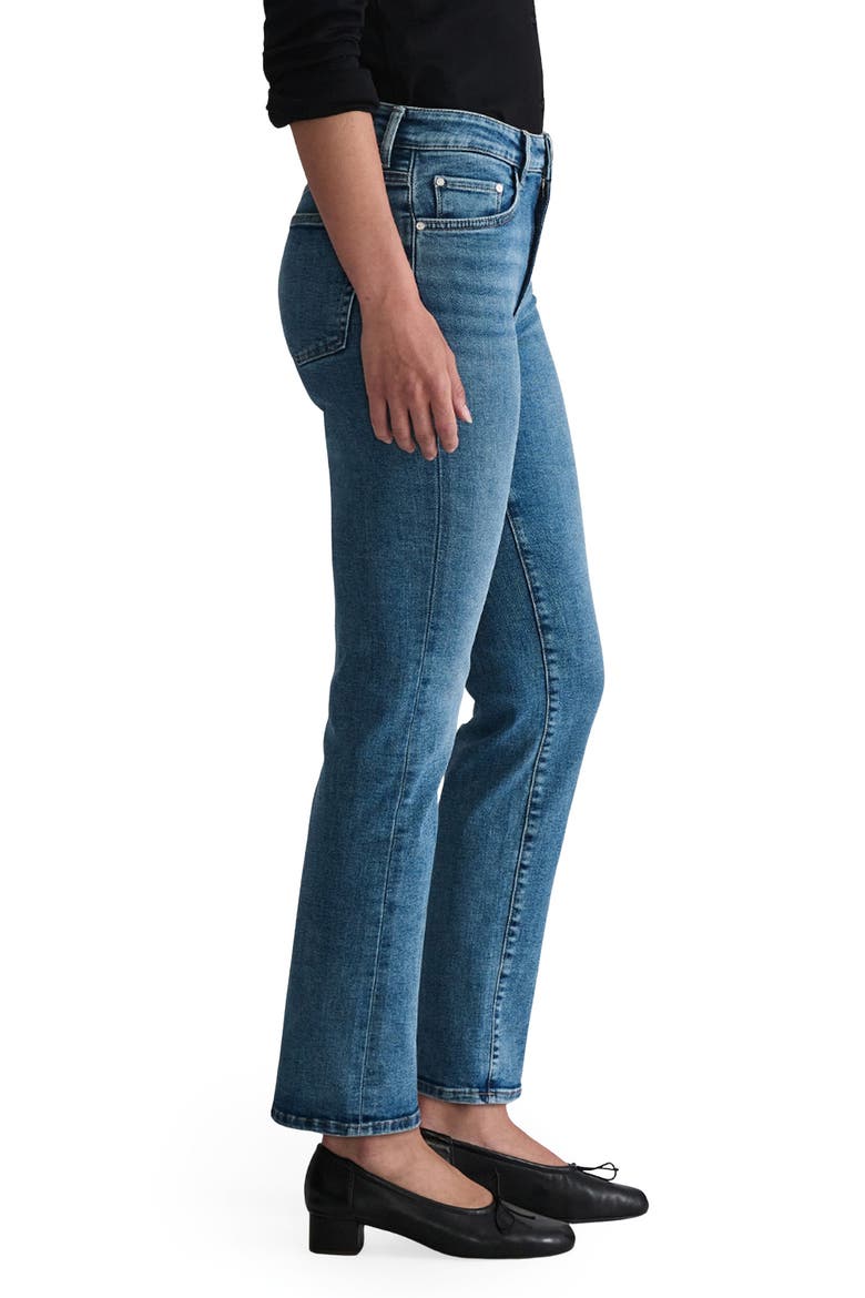 Kendra Straight Leg Jeans, Alternate, color, MID USED TRIBECA