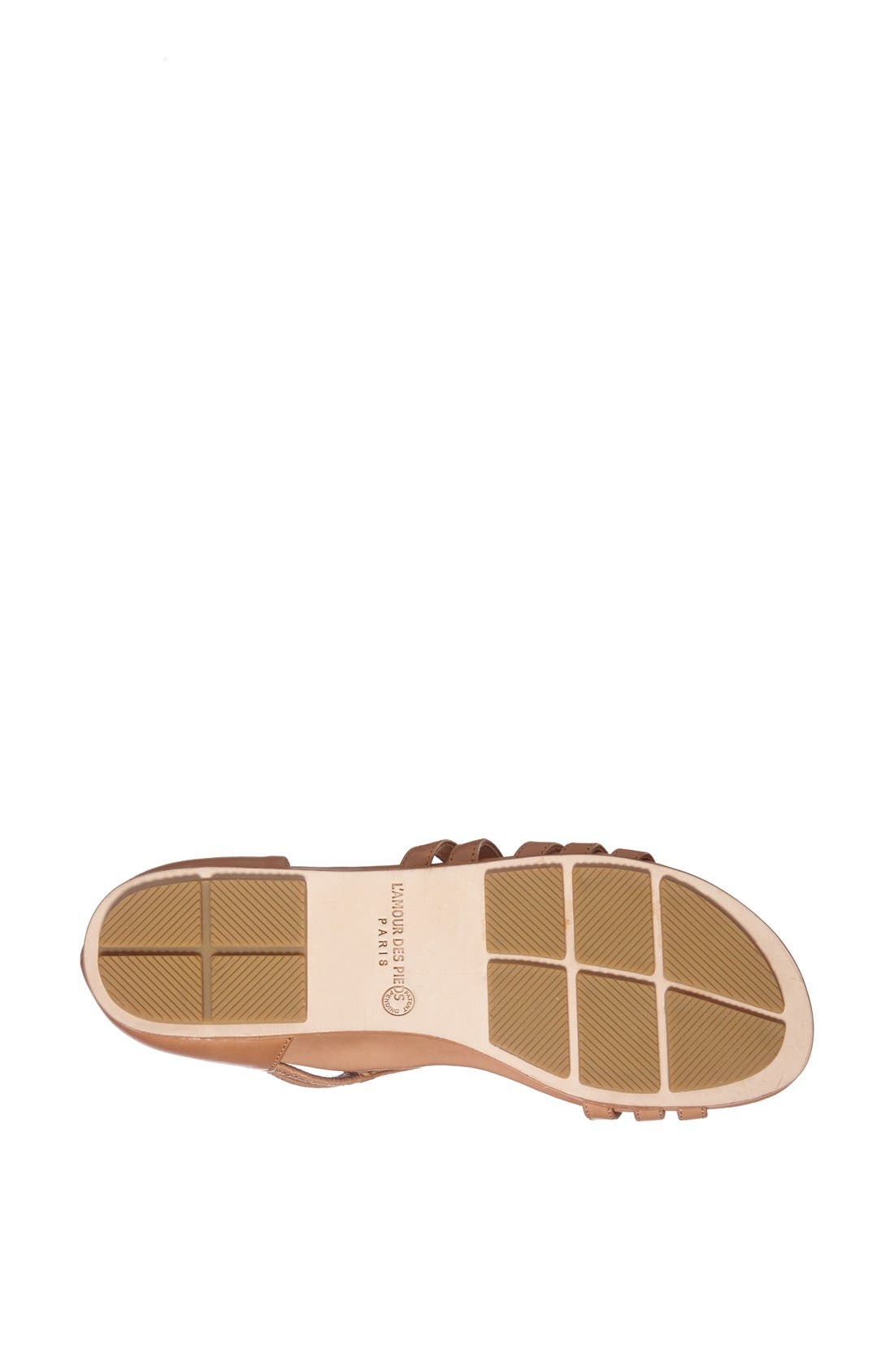 'Dolce' Sandal, Alternate, color, COGNAC