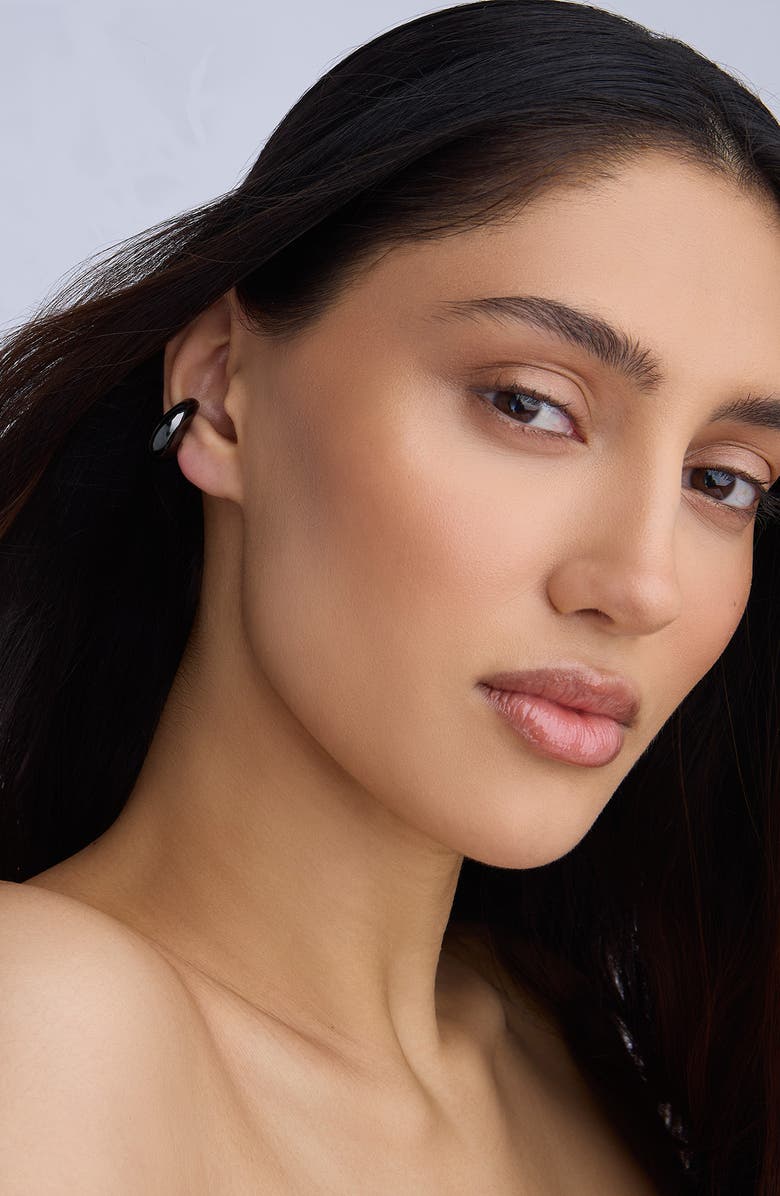 Jennifer Fisher Dylan Dome Ear Cuff, Alternate, color, Hematite