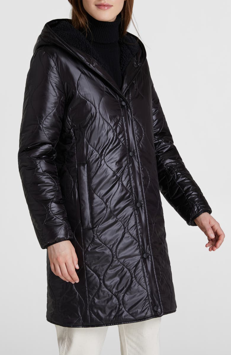 Woolrich Elm Faux Shearling Water Resistant Reversible Parka, Alternate, color, 