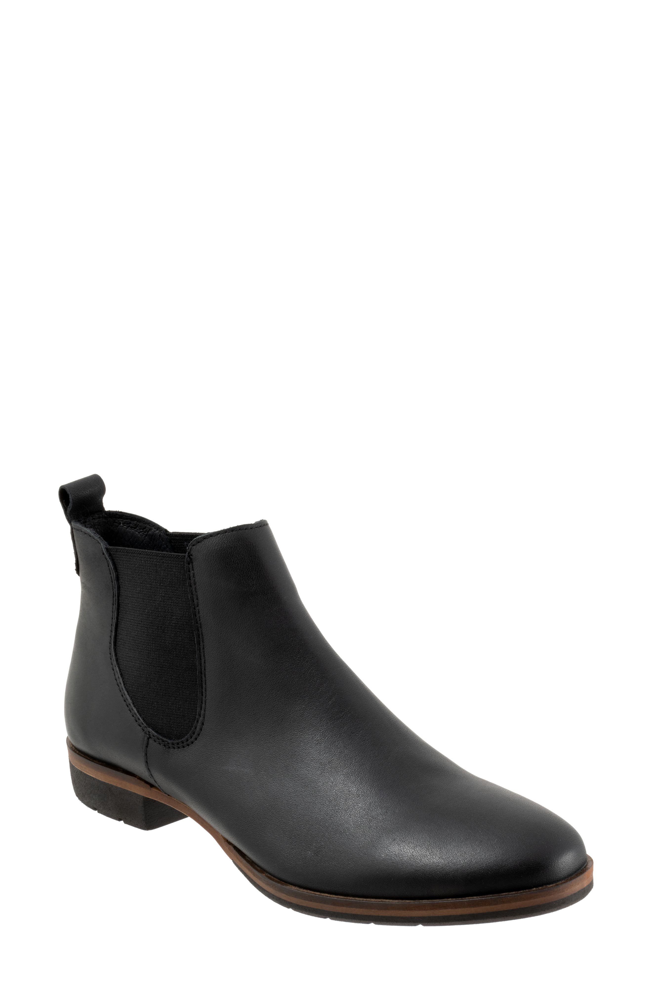 EOS FOOTWEAR Gala Chelsea Boot, Main, color, Black