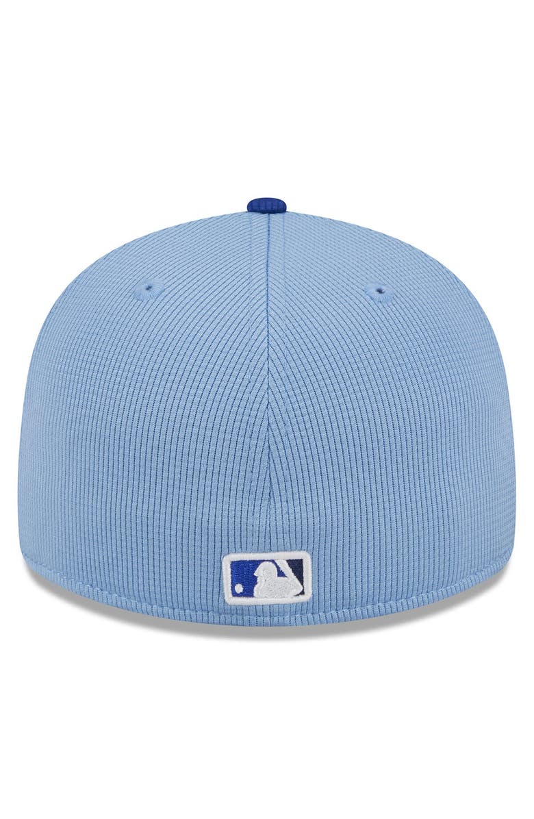 New Era Men's New Era  Light Blue Toronto Blue Jays 2025 Batting Practice Low Profile 59FIFTY Fitted Hat, Alternate, color, 