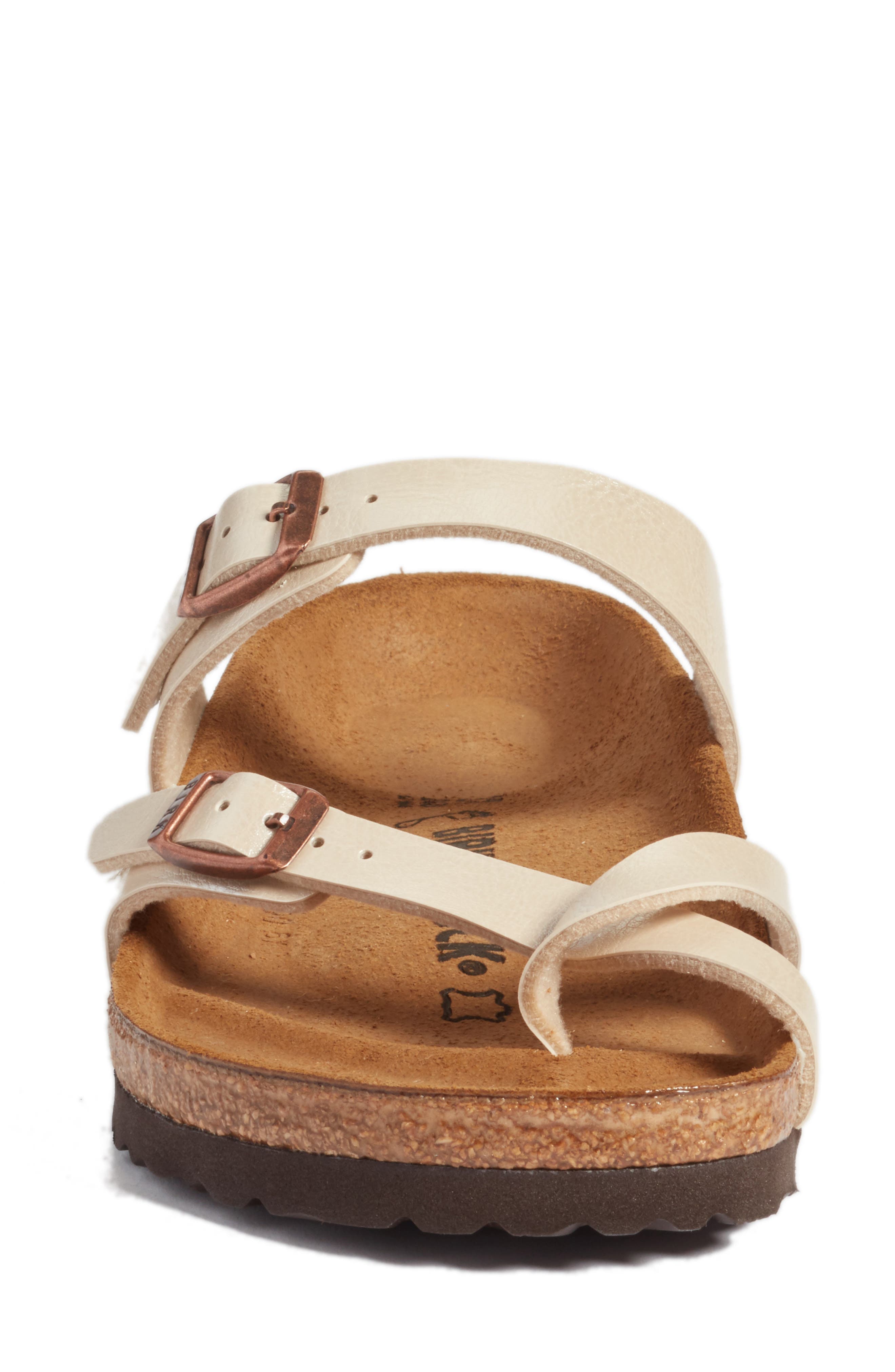 Mayari Birko-Flor Sandal, Alternate, color, WHITE