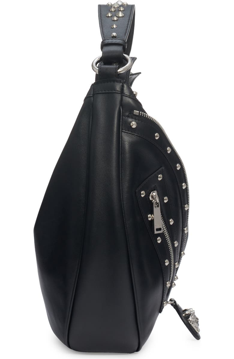 Versace Small La Medusa Archive Hobo Bag, Alternate, color,