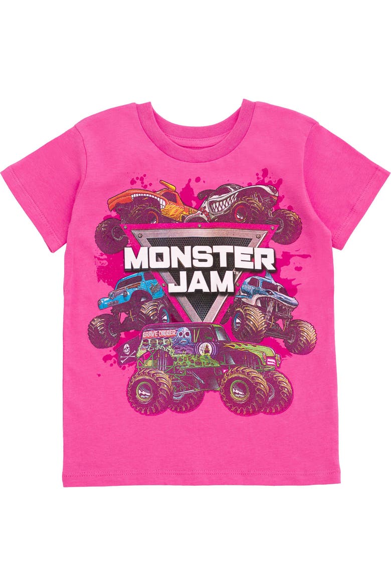 2-Pack Short Sleeve T-Shirts, Alternate, color, Pink Heather Gray