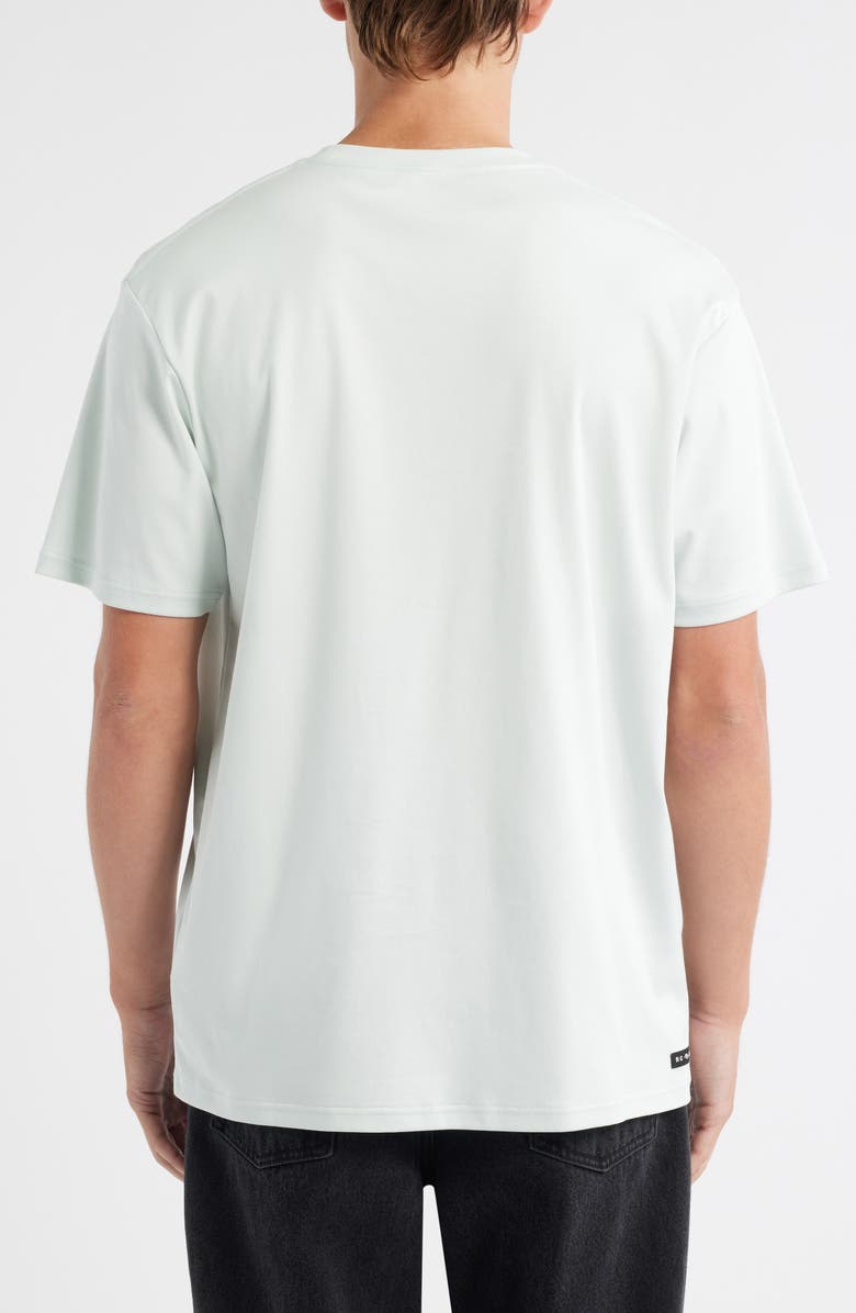 Rip Curl x Mick Fanning Vaporcool Diamond T-Shirt, Alternate, color, Green Mist