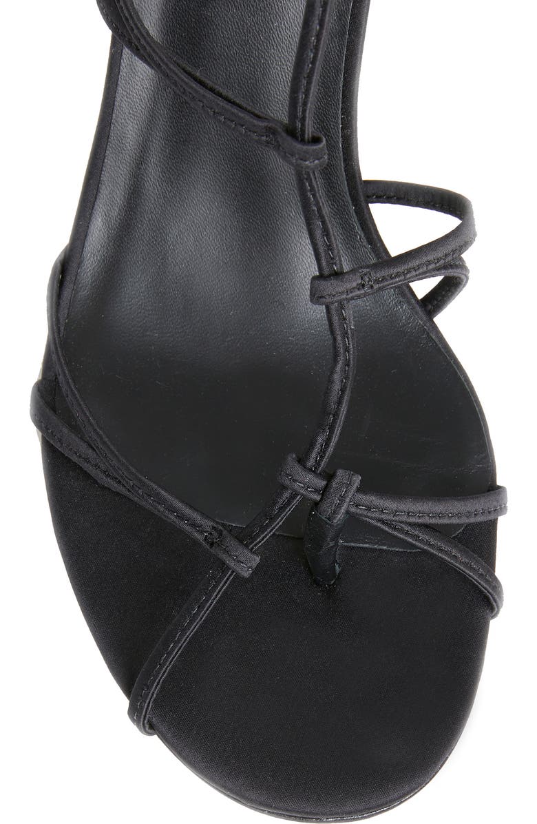 Tibi Gavin Strappy Satin Sandal, Alternate, color,