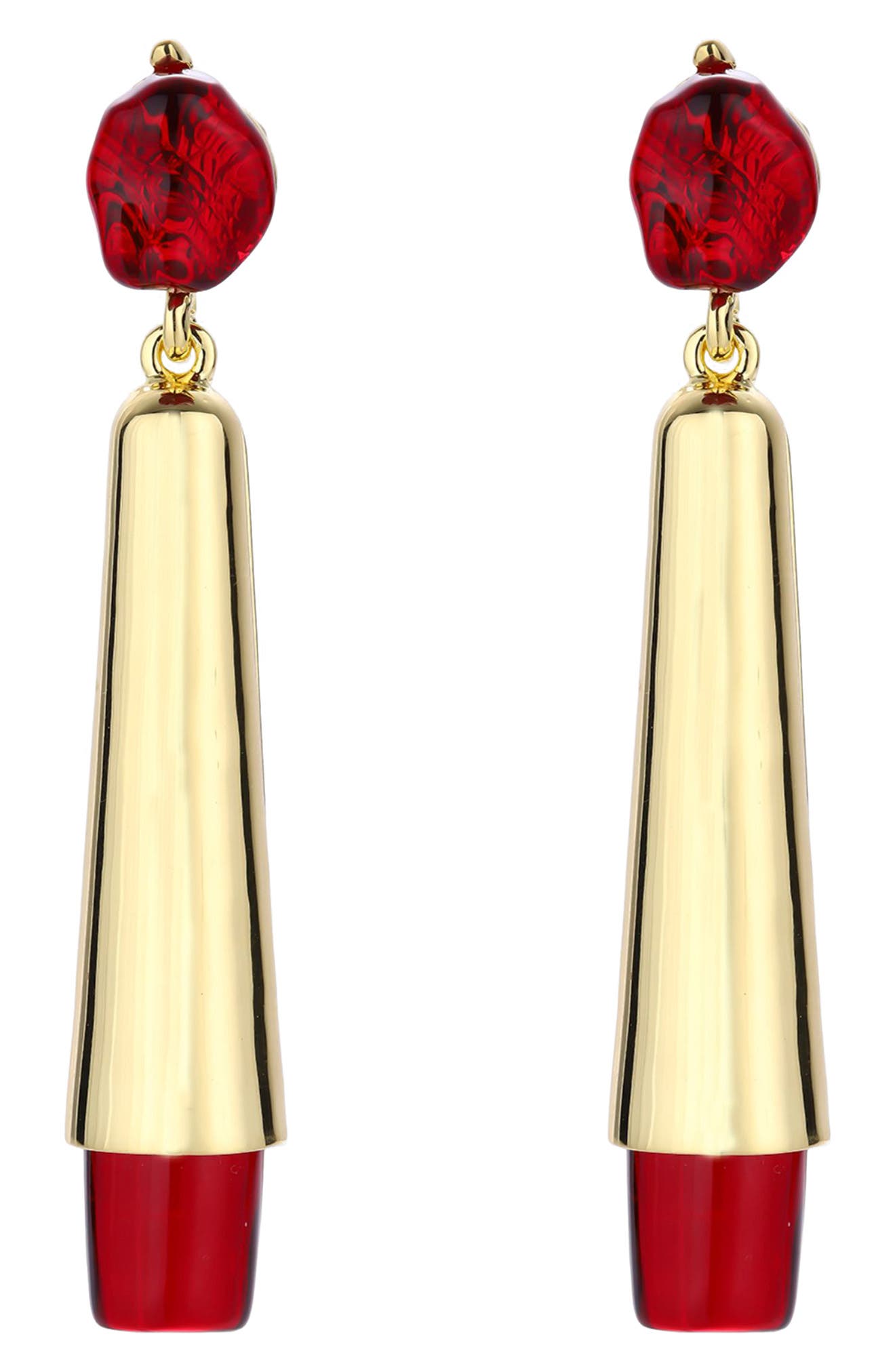 selected GOLD/ RED