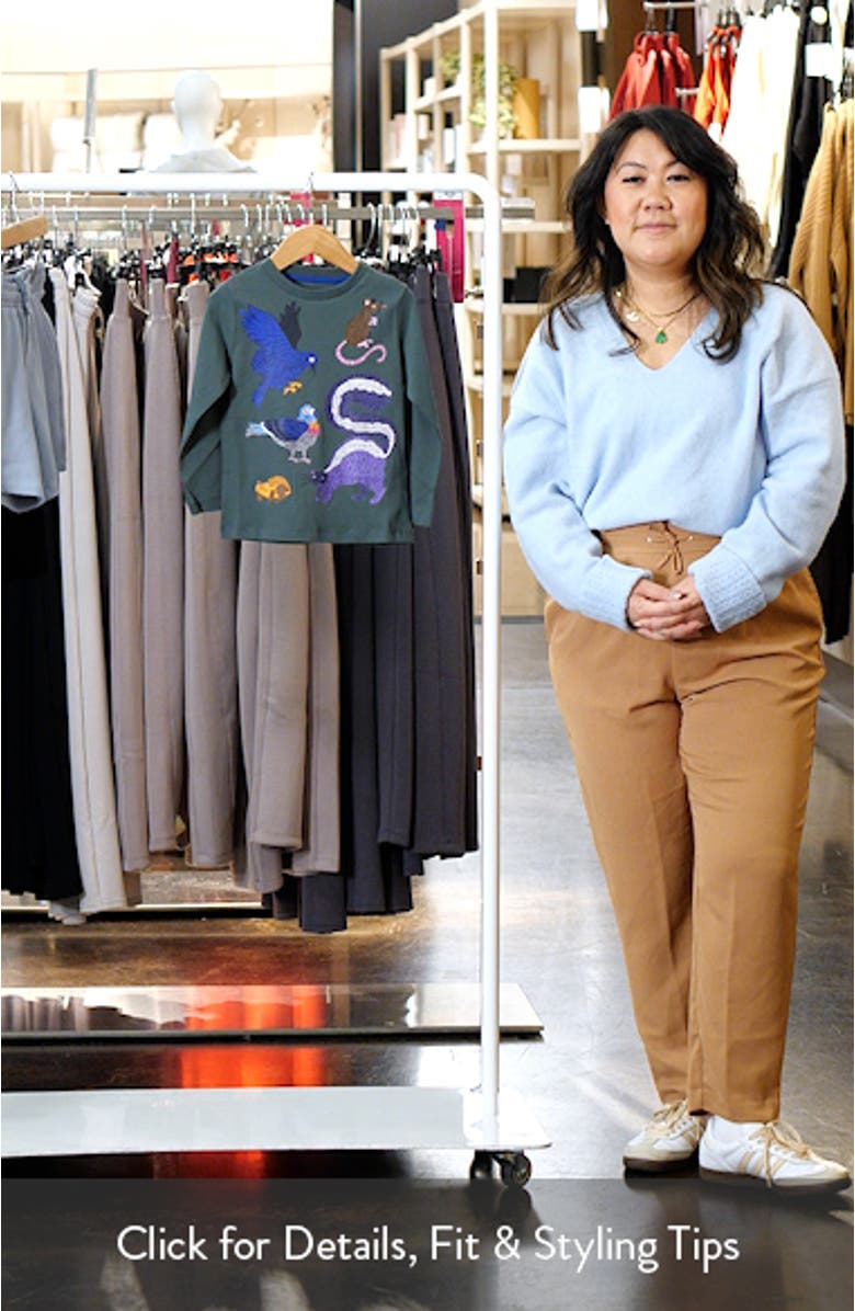 Kids' Long Sleeve Graphic T-Shirt, sales video thumbnail