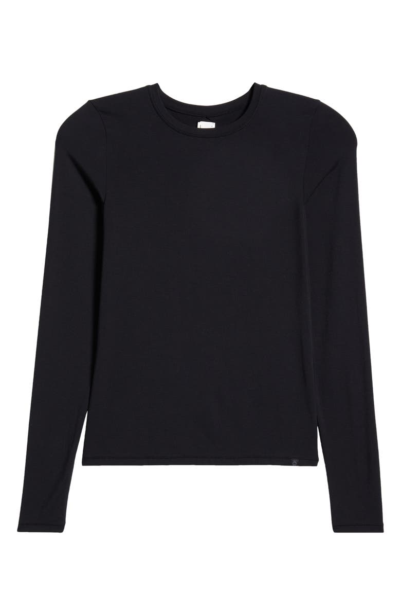 UGG<sup>®</sup> Aidelene Long Sleeve Sleep Top, Alternate, color, Black