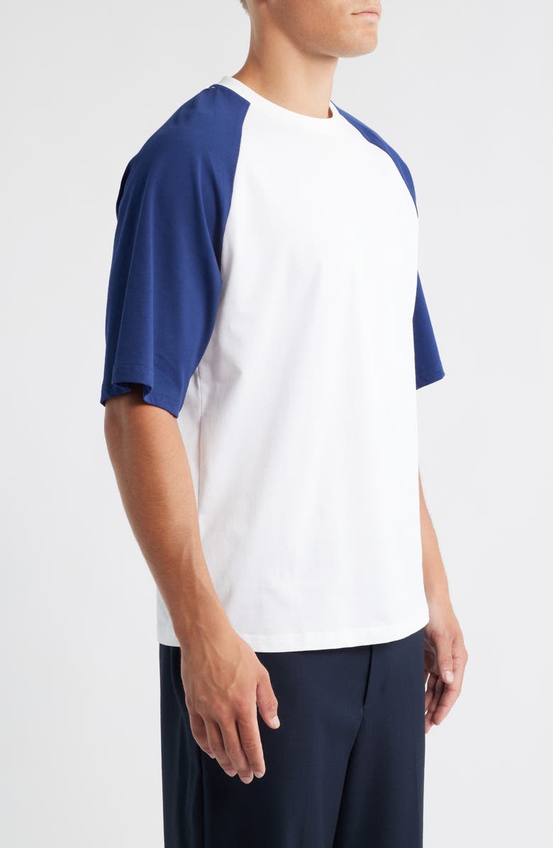 KROST Cully Raglan Baseball T-Shirt, Alternate, color, Dark Navy