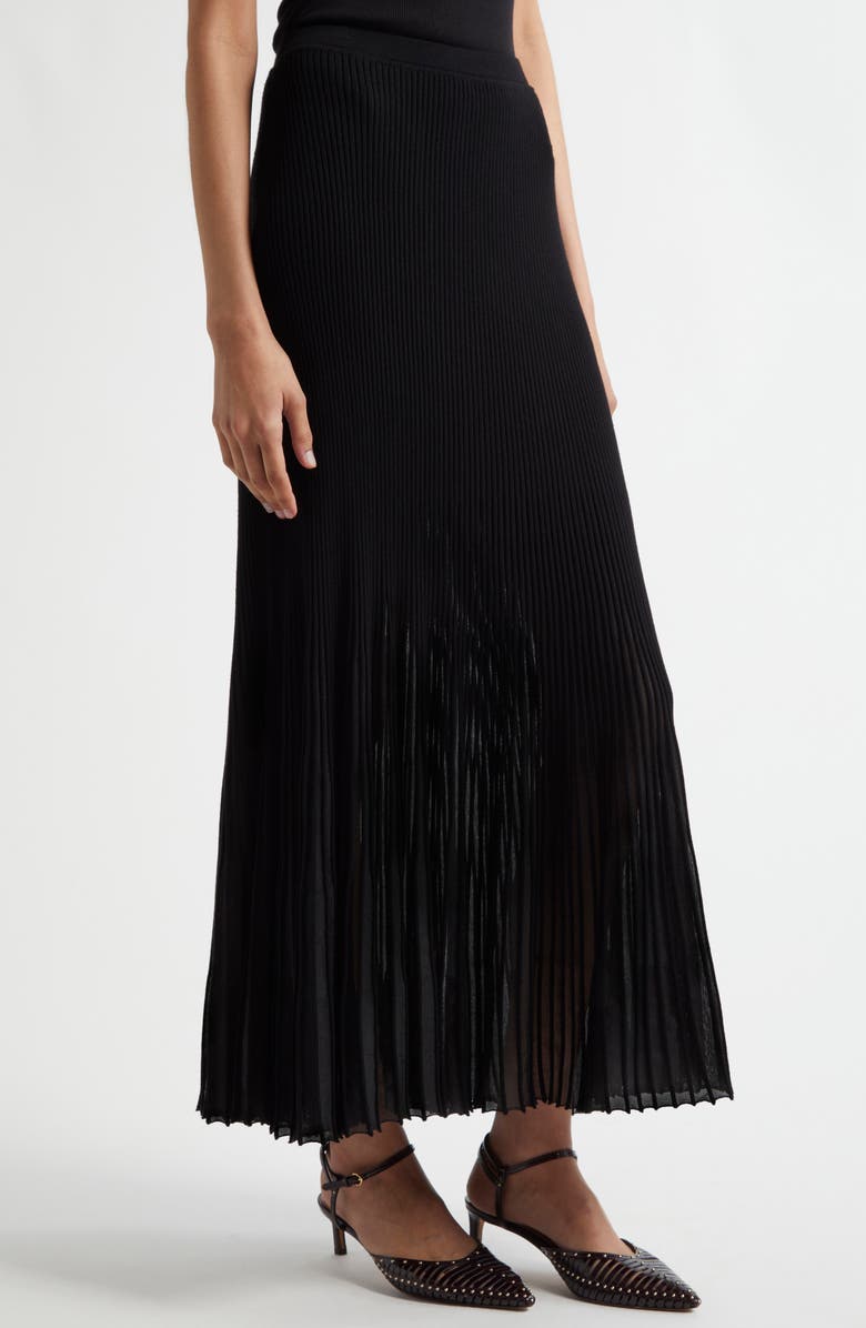 Ulla Johnson Vera Rib Midi Skirt, Alternate, color,