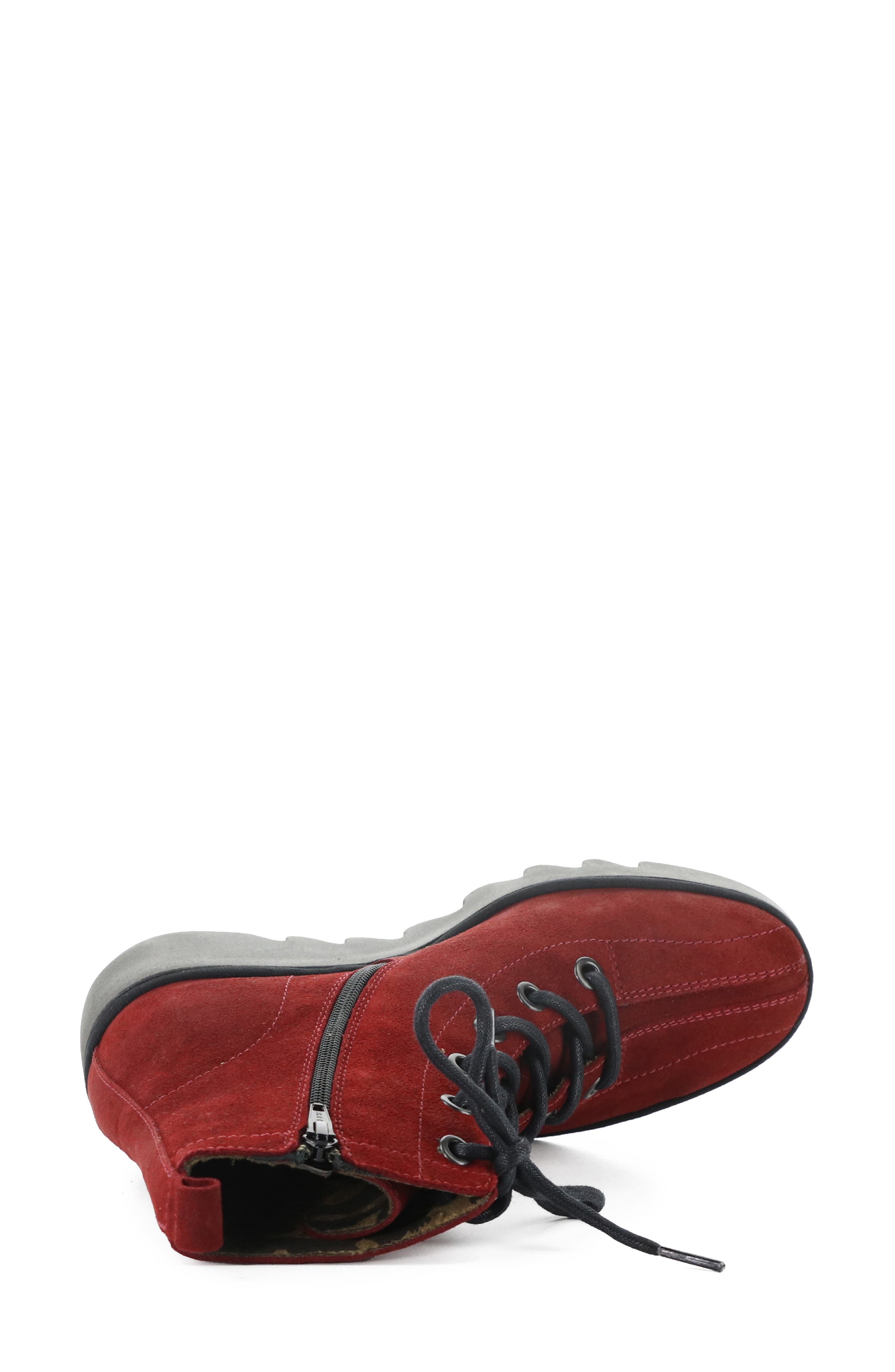 Bink Wedge Boot, Alternate, color, 004 RED
