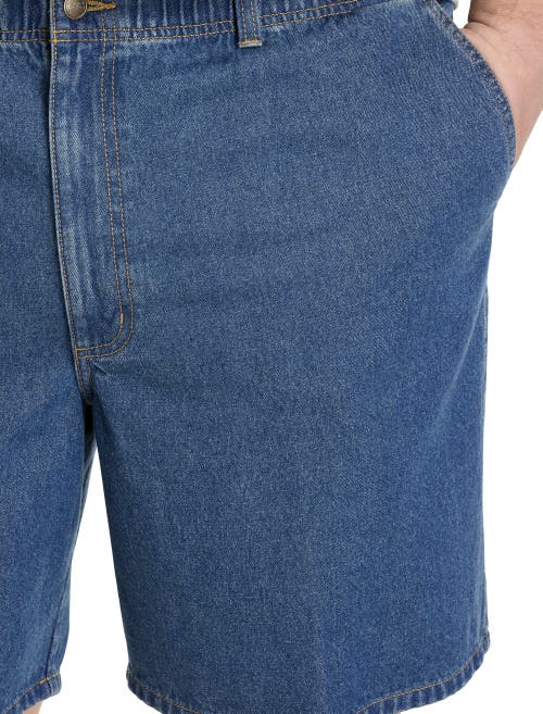 HARBOR BAY BY DXL HARBOR BAY BY DXL BIG & TALL ELASTIC WAIST JEAN SHORTS