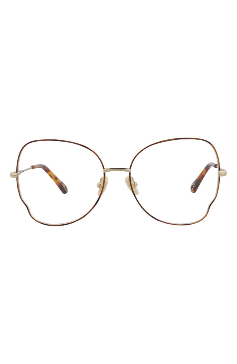 Chloé Core 56mm Cat Eye Optical Glasses, Main, color, 