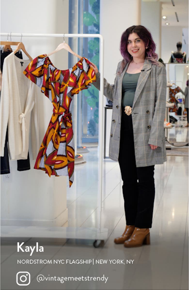 Off the Shoulder Cotton Dress, sales video thumbnail