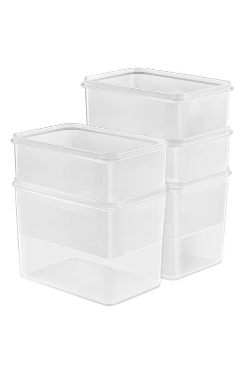 Sorbus 5-pack Airtight Storage Containers In Transparent