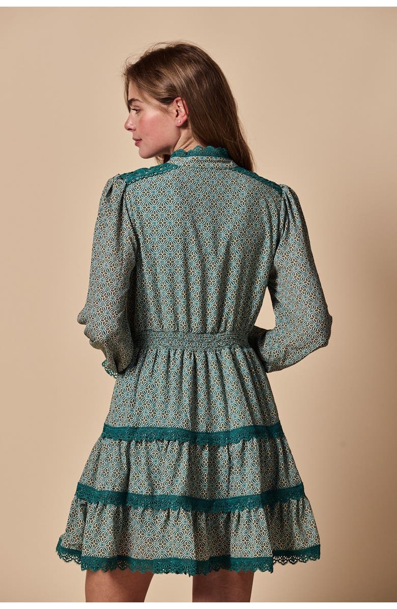 The Shirt The Angela Dress, Alternate, color, Aqua