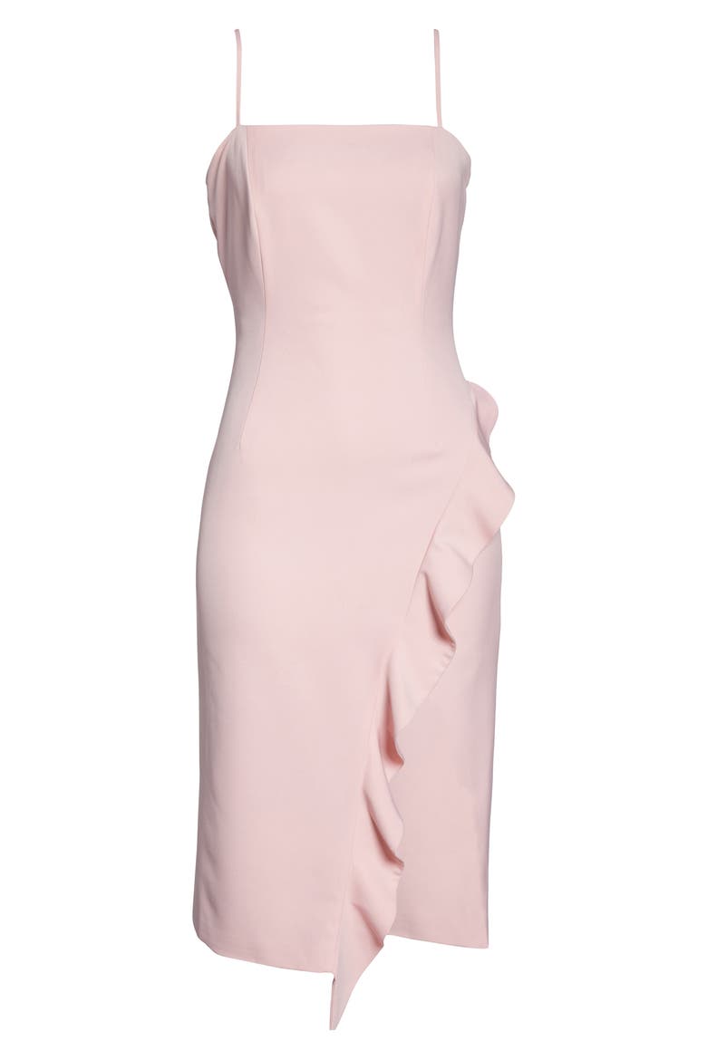 Carmelle Cocktail Dress, Alternate, color, BLUSH PINK