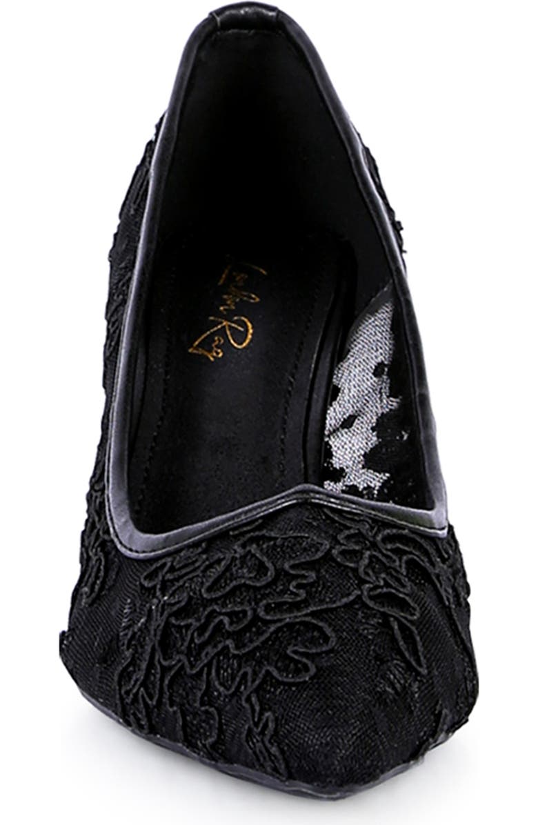 LONDON RAG Reunion Lace Pump, Alternate, color,
