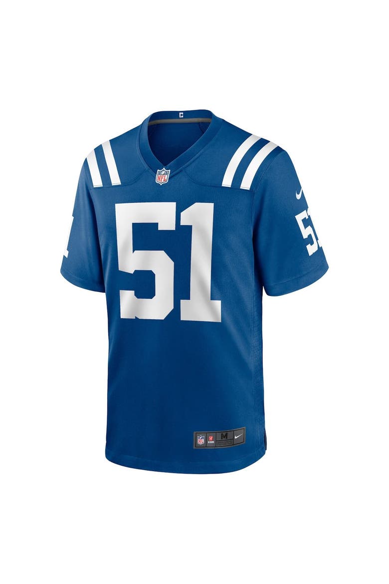 Men's Nike Royal Indianapolis Colts Game Jersey, Alternate, color, ROYAL