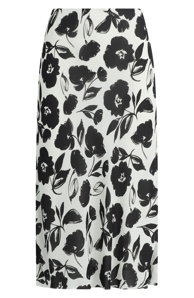 Favorite Daughter The Jojo Floral Midi Skirt, Main, color, Brushed Neutral Floral