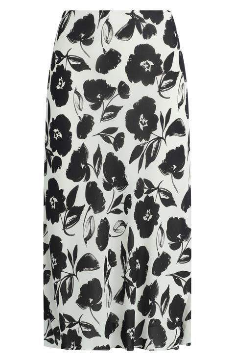 The Jojo Floral Midi Skirt