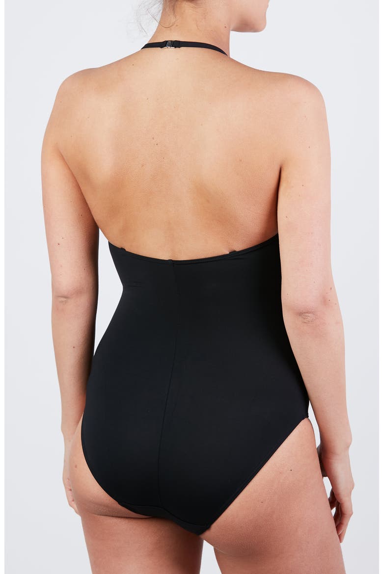Brisbane One-Piece Maternity Swimsuit, Alternate, color, BLACK