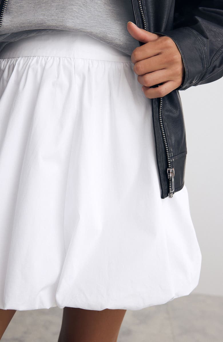 NEXT Puffball Miniskirt, Alternate, color, White