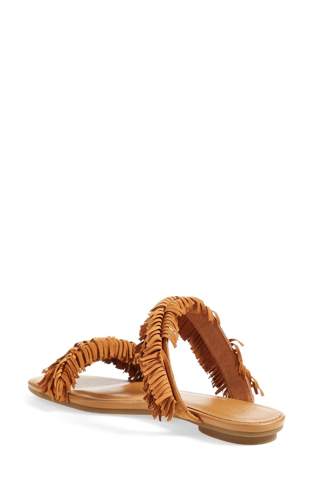 Joie 'Pippa' Fringe Slide Sandal, Alternate, color, 