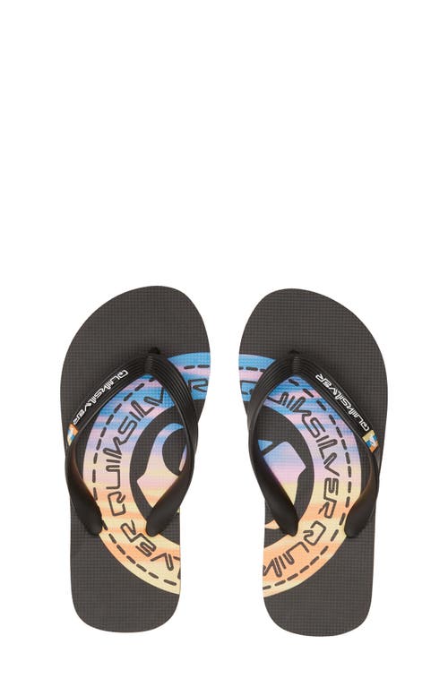 Quiksilver Molokai Art Ii Flip Flop In Black