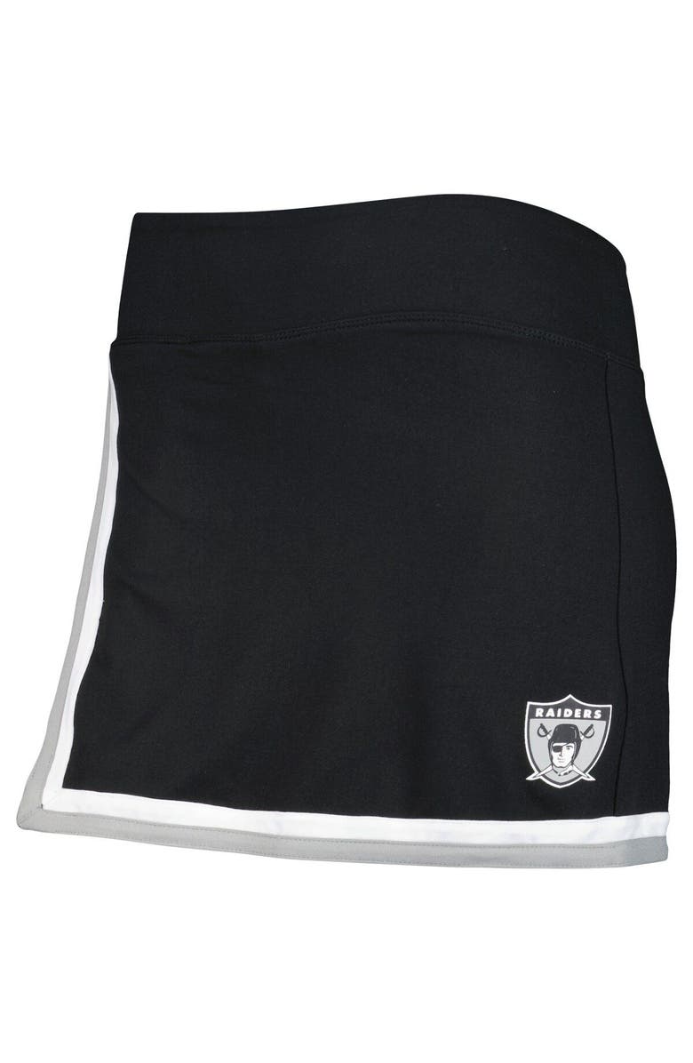 Mitchell & Ness Women's Mitchell & Ness Black Oakland Raiders Skort, Alternate, color,
