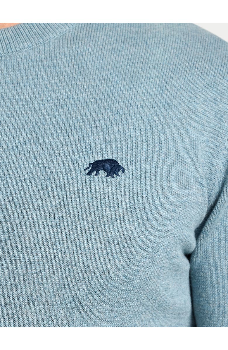 Raging Bull Classic Crew Neck Sweater, Alternate, color, Green Marl