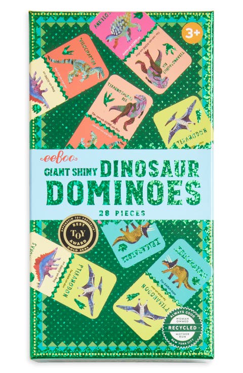 Giant Shiny Dinosaur Dominoes