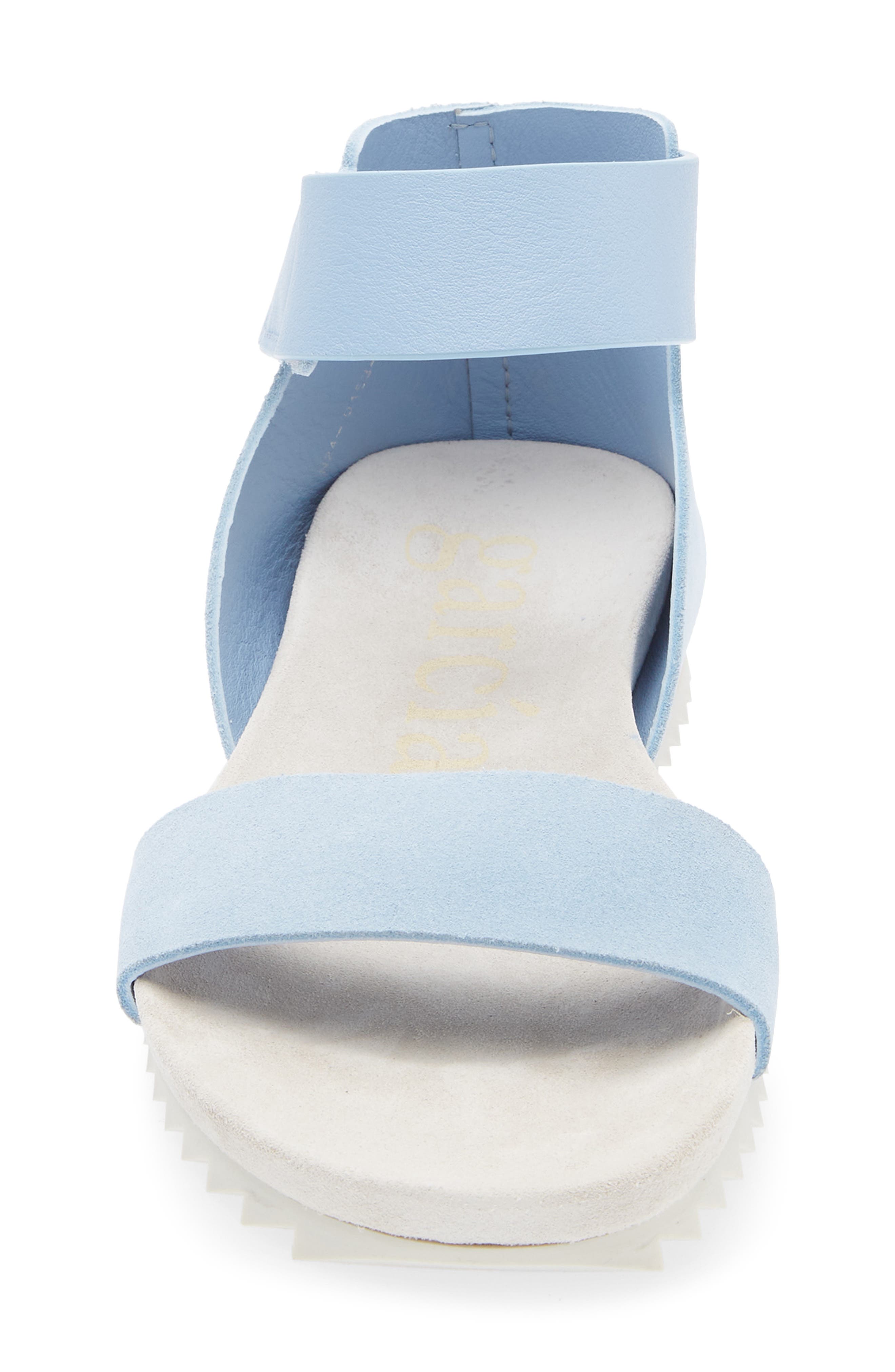 Pedro Garcia Jalila Ankle Strap Sandal, Alternate, color, Sky Castoro