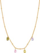 Estella Bartlett Cubic Zirconia Station Necklace