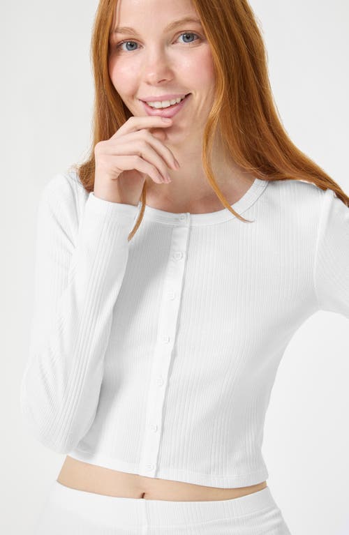 Florence By Mills Sweet Classic Cardigan In White