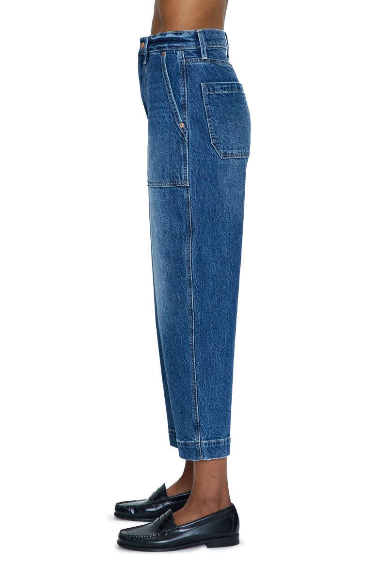 Pistola Turner High Waist Ankle Straight Leg Jeans, Alternate, color, 